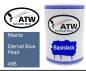 Preview: Mazda, Eternal Blue Pearl, 45B: 500ml Lackdose, von ATW Autoteile West.